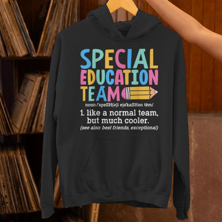 Special Education Team Definition Retro Ed Team Crew Teacher Unisex Hoodie, gift for family, gift for coworker Special Education Team Definition Retro Ed Team Crew Teacher Unisex Hoodie, gift for family, gift for coworker
