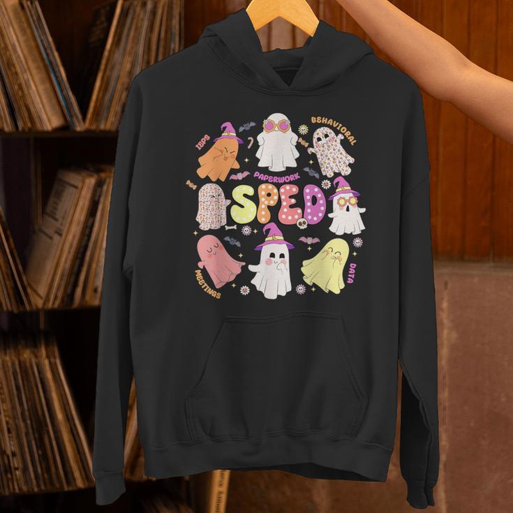 SPED Teacher Halloween Spooky Special Education Team Men Women Kids Unisex Hoodie, gift for family, gift for coworker SPED Teacher Halloween Spooky Special Education Team Men Women Kids Unisex Hoodie, gift for family, gift for coworker