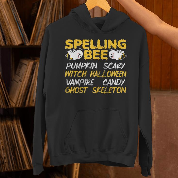 Spelling Bee Costume For a Halloween Teacher Pun Women Unisex Hoodie, gift for family, gift for coworker