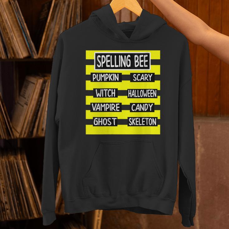 Spelling Bee Pun Halloween Costume For Teachers Unisex Hoodie, gift for family, gift for coworker Spelling Bee Pun Halloween Costume For Teachers Unisex Hoodie, gift for family, gift for coworker