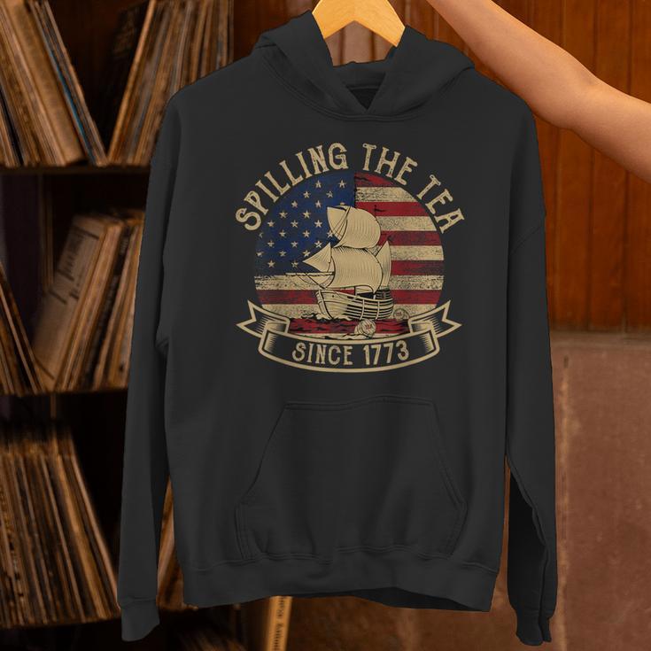 Spilling The Tea Since 1773 American History Teacher Vintage Unisex Hoodie, History Teacher Hoodies, gift for family, gift for coworker Spilling The Tea Since 1773 American History Teacher Vintage Unisex Hoodie, History Teacher Hoodies, gift for family, gift for coworker