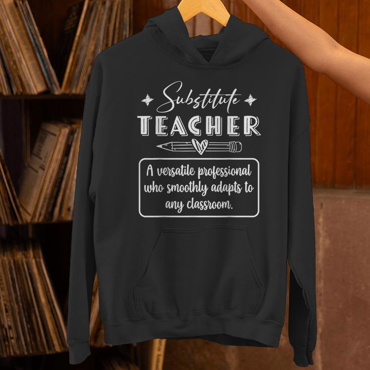 Substitute Teacher Definition Unisex Hoodie, gift for family, gift for coworker Substitute Teacher Definition Unisex Hoodie, gift for family, gift for coworker