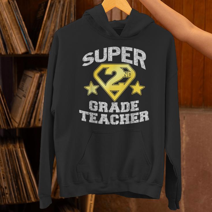 Super 2nd Grade Teacher Hero Unisex Hoodie, Super Teacher Hoodies, 2nd Grade Teacher Hoodies, gift for family, gift for coworker