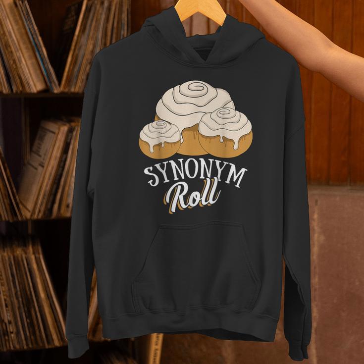 Synonym Roll Teacher And Grammar Geeks Pun For Men Women Kids Unisex Hoodie, gift for family, gift for coworker