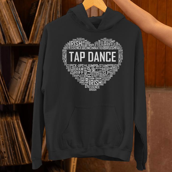 Tap Dance Heart Lover Tap Dancer Dancing Teacher For Men Women Girls Kids Unisex Hoodie, gift for family, gift for coworker
