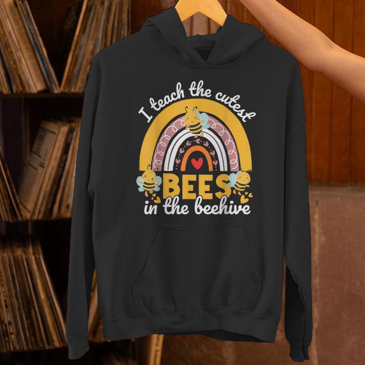 I Teach The Cutest Bees In The Beehive Teachers Day Unisex Hoodie, gift for family, gift for coworker I Teach The Cutest Bees In The Beehive Teachers Day Unisex Hoodie, gift for family, gift for coworker