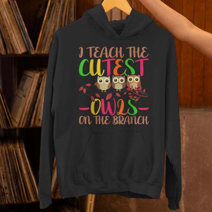 I Teach The Cutest Owls Christmas Or Teachers Day Unisex Hoodie, gift for family, gift for coworker I Teach The Cutest Owls Christmas Or Teachers Day Unisex Hoodie, gift for family, gift for coworker