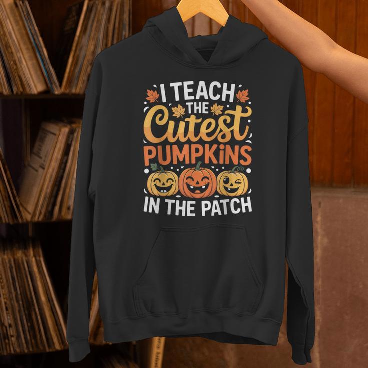 I Teach The Cutest Pumpkins Tshirt Halloween Teacher Unisex Hoodie, gift for family, gift for coworker I Teach The Cutest Pumpkins Tshirt Halloween Teacher Unisex Hoodie, gift for family, gift for coworker