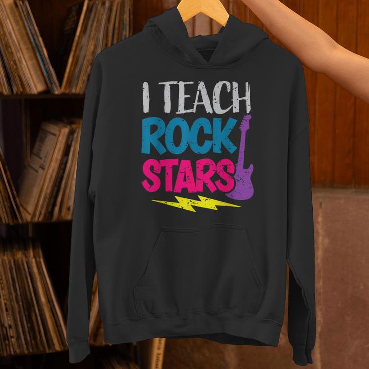 I Teach Rockstars Tee Orchestra Music Teacher Back To School Unisex Hoodie, gift for family, gift for coworker I Teach Rockstars Tee Orchestra Music Teacher Back To School Unisex Hoodie, gift for family, gift for coworker