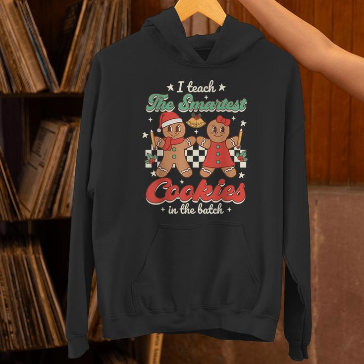 I Teach The Smartest Cookies In The Batch Teacher Christmas For Men Women Kids Unisex Hoodie, gift for family, gift for coworker