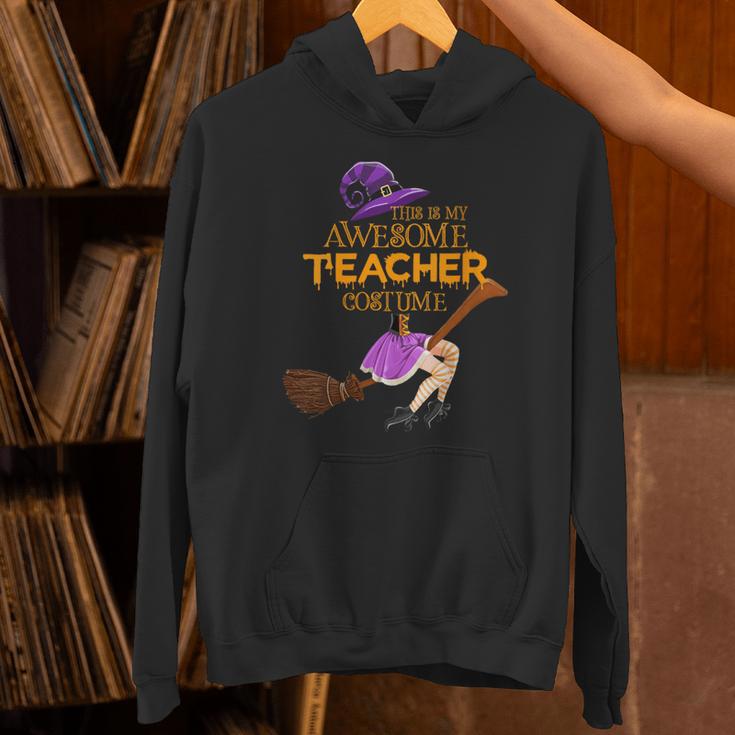 This Is My Teacher Costume Halloween Family Matching Group Unisex Hoodie, gift for family, gift for coworker