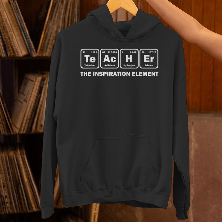 Teacher The Inspiration Element Periodic Table Word Science Unisex Hoodie, Science Teacher Hoodies, gift for family, gift for coworker
