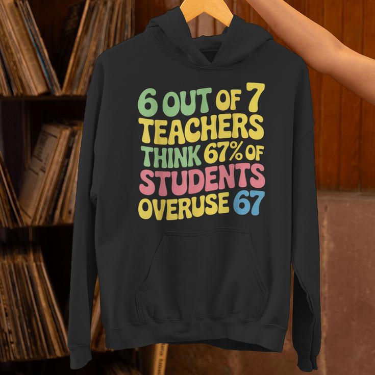 Teacher Overuse 67 Teacher Unisex Hoodie, gift for family, gift for coworker Teacher Overuse 67 Teacher Unisex Hoodie, gift for family, gift for coworker