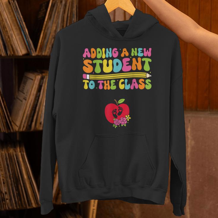 Teacher Pregnancy Announcement Clothing Expecting Teacher X-Small Unisex Hoodie, gift for family, gift for coworker Teacher Pregnancy Announcement Clothing Expecting Teacher X-Small Unisex Hoodie, gift for family, gift for coworker