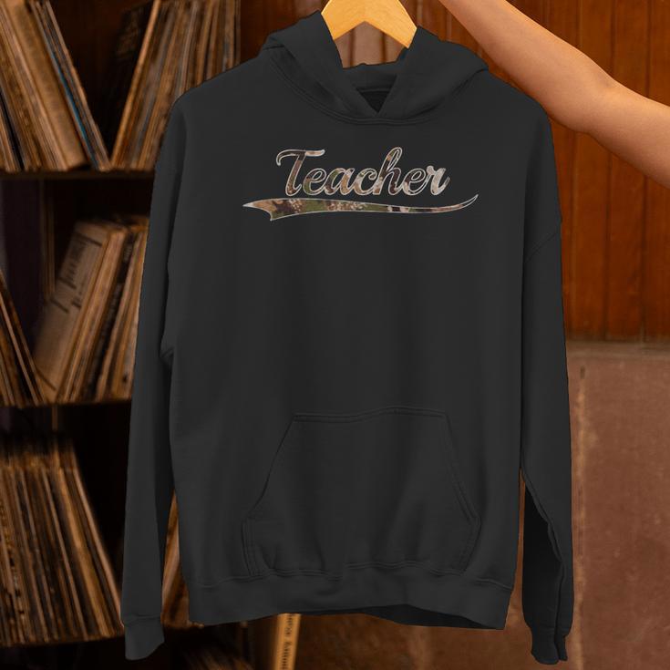 Teacher Teaching Camouflage Vintage Inspired Distressed Camo For Men Women Unisex Hoodie, gift for family, gift for coworker Teacher Teaching Camouflage Vintage Inspired Distressed Camo For Men Women Unisex Hoodie, gift for family, gift for coworker