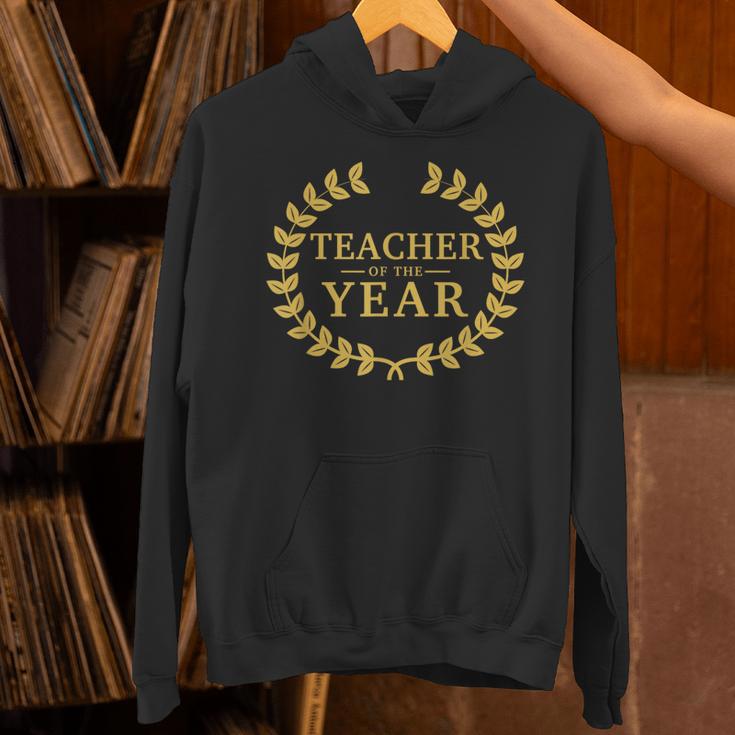 Teacher Of The Year Greatest Ever Award Day Unisex Hoodie, gift for family, gift for coworker Teacher Of The Year Greatest Ever Award Day Unisex Hoodie, gift for family, gift for coworker