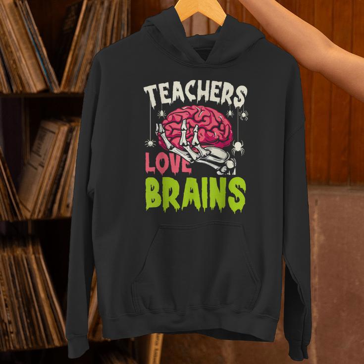 Teachers Love Brains Skeleton Halloween Teacher Funny Unisex Hoodie, gift for family, gift for coworker Teachers Love Brains Skeleton Halloween Teacher Funny Unisex Hoodie, gift for family, gift for coworker