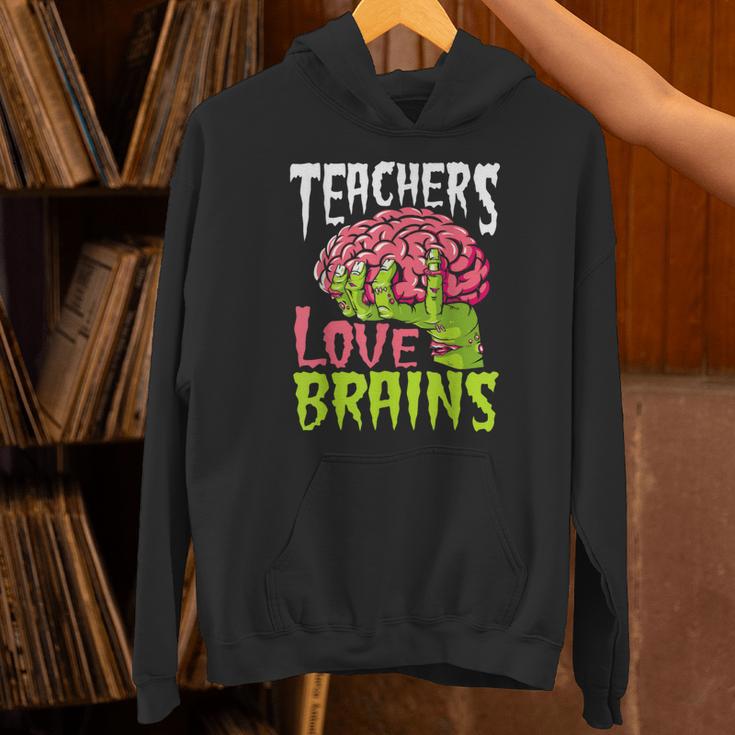 Teachers Love Brains Zombie Teacher Halloween Zombies Unisex Hoodie, gift for family, gift for coworker Teachers Love Brains Zombie Teacher Halloween Zombies Unisex Hoodie, gift for family, gift for coworker
