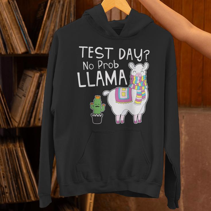 Teachers Testing Day Test Day No Prob Llama Teacher Unisex Hoodie, gift for family, gift for coworker Teachers Testing Day Test Day No Prob Llama Teacher Unisex Hoodie, gift for family, gift for coworker