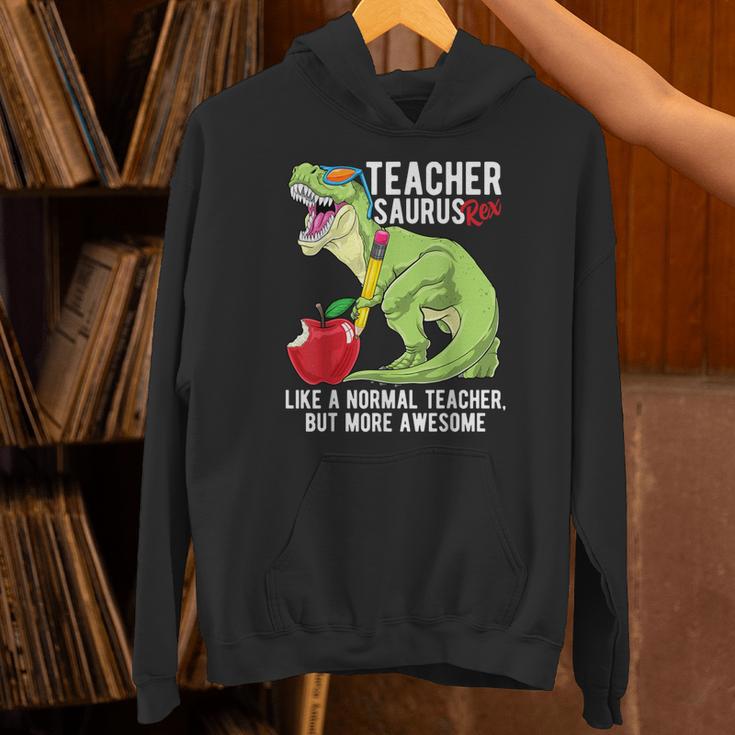 Teachersaurus Rex Dinosaur Like A Normal Teacher Saurus Unisex Hoodie, gift for family, gift for coworker Teachersaurus Rex Dinosaur Like A Normal Teacher Saurus Unisex Hoodie, gift for family, gift for coworker