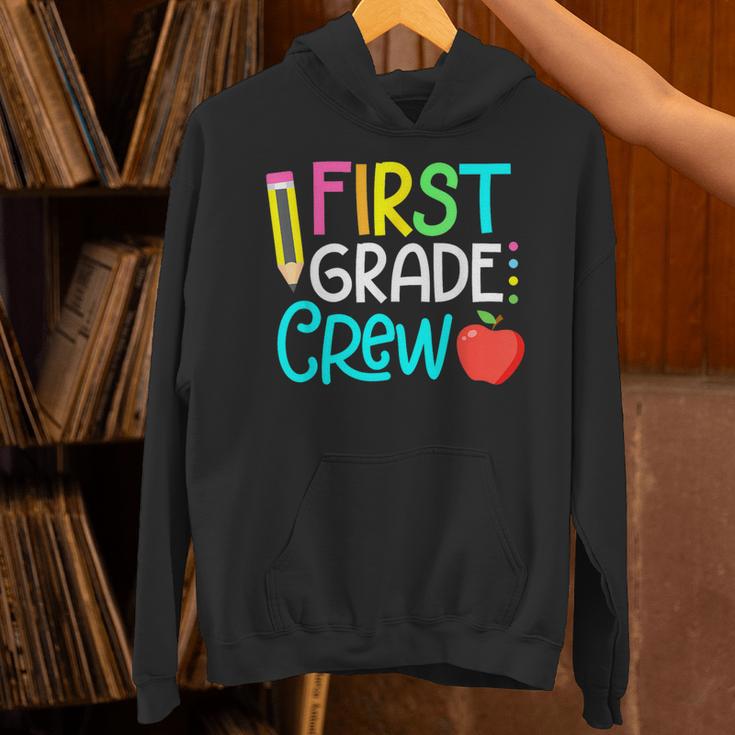 Team 1st Grade Crew Back To School 1st Grade Teacher Kids Unisex Hoodie, gift for family, gift for coworker Team 1st Grade Crew Back To School 1st Grade Teacher Kids Unisex Hoodie, gift for family, gift for coworker
