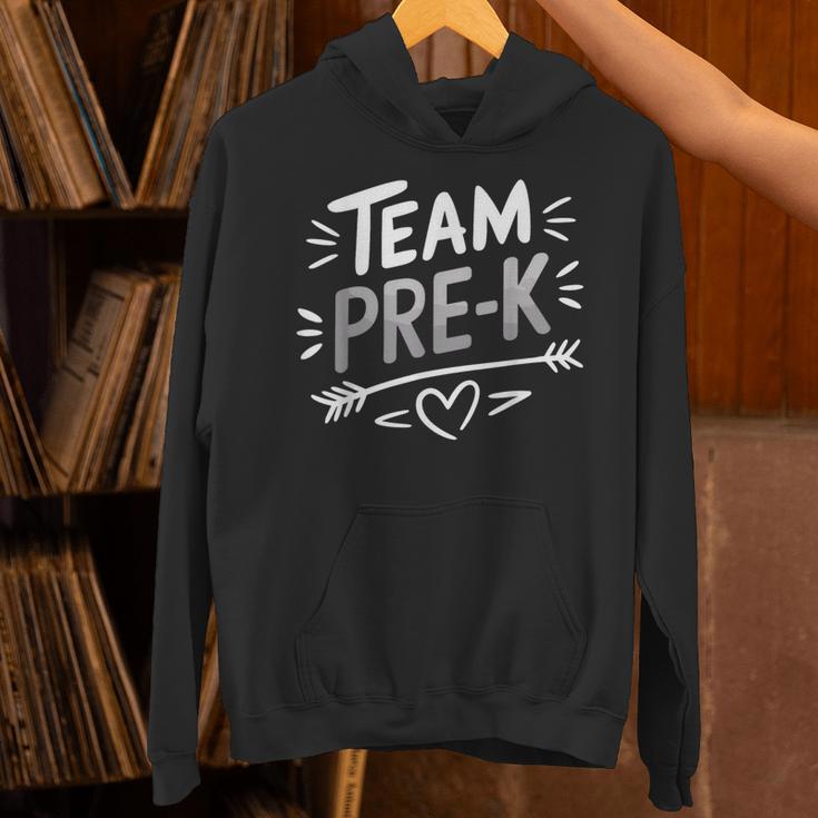 Team Pre K T Shirt Fun For Kids And Teachers Unisex Hoodie, gift for family, gift for coworker