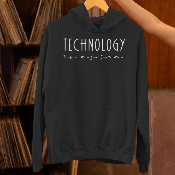Technology Is My Jam Team Technology Teacher Squad Unisex Hoodie, gift for family, gift for coworker Technology Is My Jam Team Technology Teacher Squad Unisex Hoodie, gift for family, gift for coworker