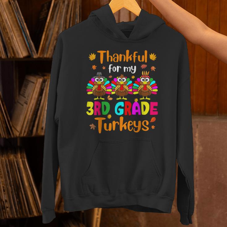 Thankful For My 3rd Grade Turkeys Thanksgiving Teacher Kids Unisex Hoodie, gift for family, gift for coworker Thankful For My 3rd Grade Turkeys Thanksgiving Teacher Kids Unisex Hoodie, gift for family, gift for coworker