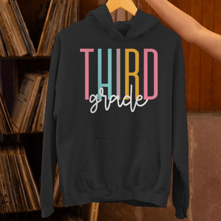 Third Grade Girls Boys Teacher Team 3rd Grade Squad Unisex Hoodie, gift for family, gift for coworker