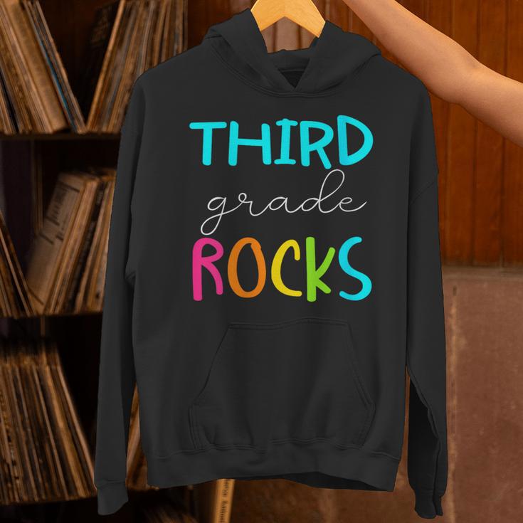 Third Grade Rocks Shirt Team 3rd Grade Teacher Unisex Hoodie, gift for family, gift for coworker Third Grade Rocks Shirt Team 3rd Grade Teacher Unisex Hoodie, gift for family, gift for coworker