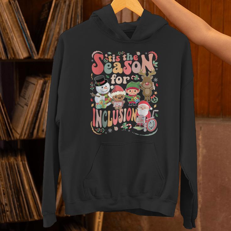 Tis The Season For Inclusion Christmas Sped Teacher Unisex Hoodie, gift for family, gift for coworker