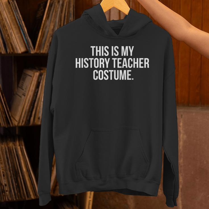 This Is My History Teacher Costume Halloween T Shirt Men Women Kids Unisex Hoodie, History Teacher Hoodies, gift for family, gift for coworker