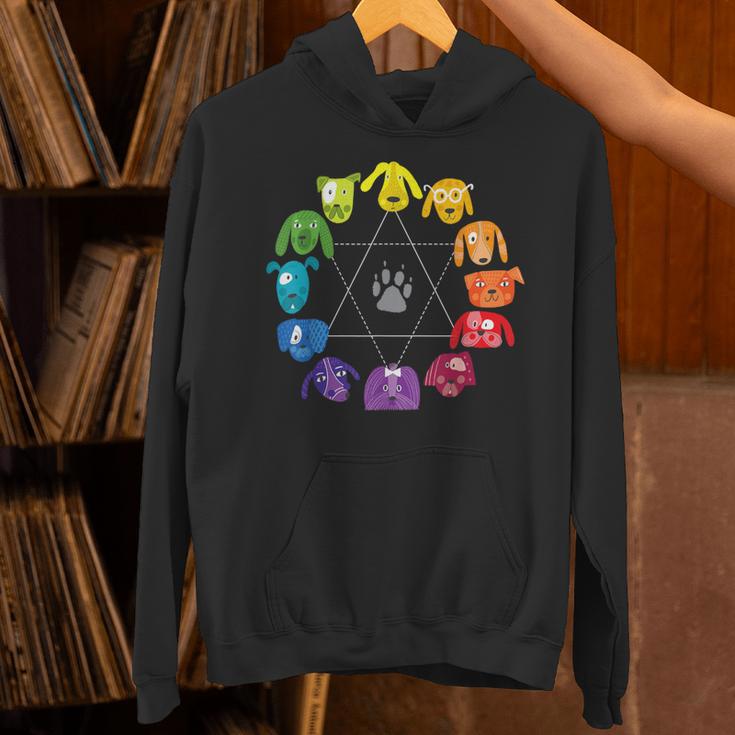 Unique For Artists By ADS Color Wheel Educational Art Teacher Dog Themed Artist Small Unisex Hoodie, gift for family, gift for coworker Unique For Artists By ADS Color Wheel Educational Art Teacher Dog Themed Artist Small Unisex Hoodie, gift for family, gift for coworker