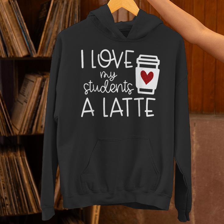 Valentines Day Teacher Tee I Love My Students A Latte Unisex Hoodie, gift for family, gift for coworker Valentines Day Teacher Tee I Love My Students A Latte Unisex Hoodie, gift for family, gift for coworker