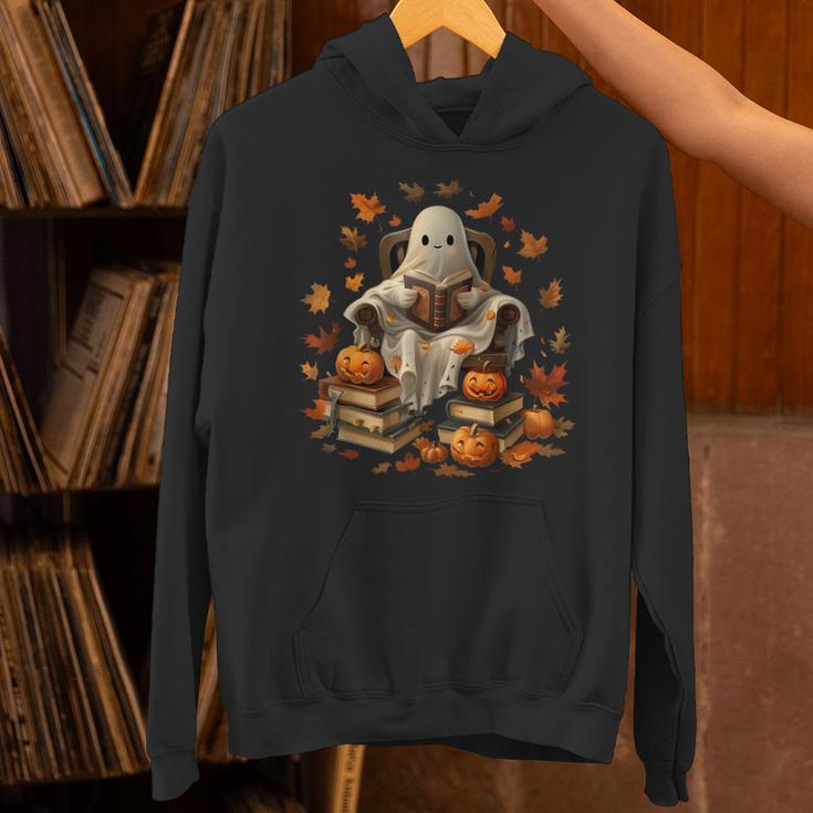 Vintage Ghost Book Reading Pumpkin Gothic Halloween Teachers Men Women Kids Unisex Hoodie, gift for family, gift for coworker Vintage Ghost Book Reading Pumpkin Gothic Halloween Teachers Men Women Kids Unisex Hoodie, gift for family, gift for coworker