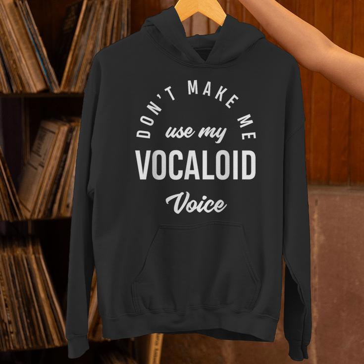 Vocaloid Voice Vocal Music Teacher Singer Singing Unisex Hoodie, gift for family, gift for coworker
