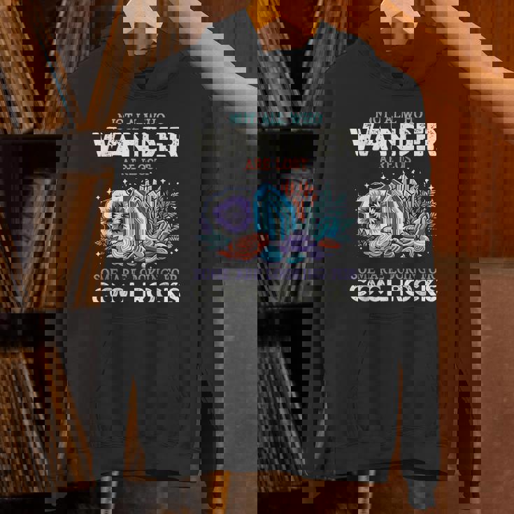 Wander Are Lostome Looking For Rocks Geologist パーカー