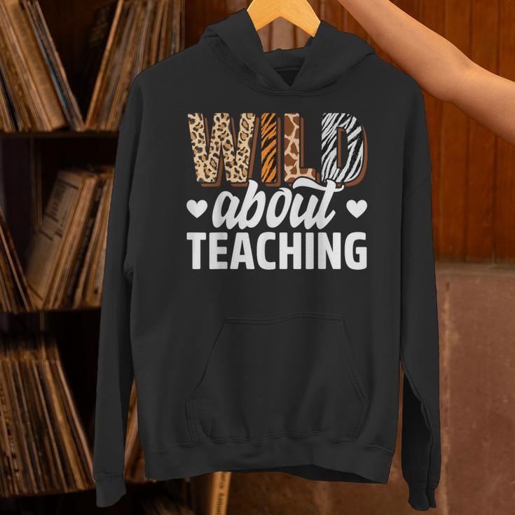 Wild About Teaching Teacher Teaching Back To School Unisex Hoodie, gift for family, gift for coworker Wild About Teaching Teacher Teaching Back To School Unisex Hoodie, gift for family, gift for coworker