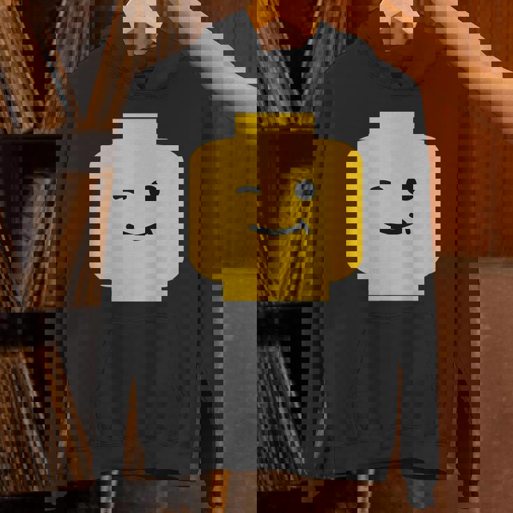 Winking Winky Face ミニフィグ ブリックトイtシャツ パーカー