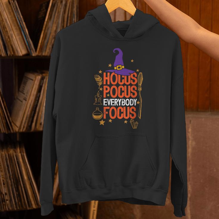 Witchy Halloween Hocus Pocus Everybody Focus Teacher Pumpkin Unisex Hoodie, gift for family, gift for coworker Witchy Halloween Hocus Pocus Everybody Focus Teacher Pumpkin Unisex Hoodie, gift for family, gift for coworker
