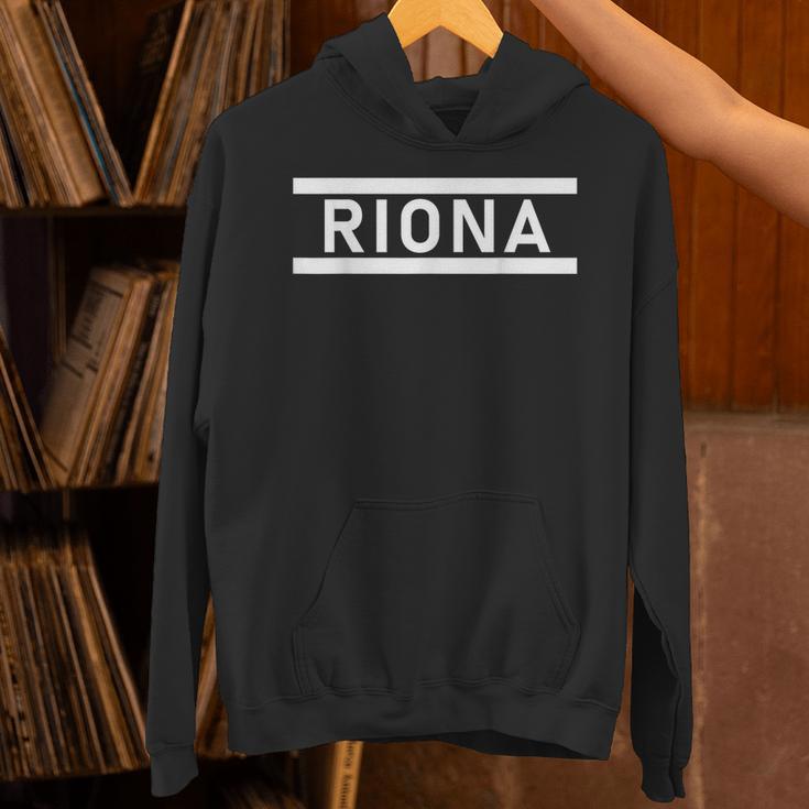 「Riona」ヘボン式「りおな」「リオナ」下の名前 ローマ字 名入れ 名乗り ラテン文字 綴り パーカー