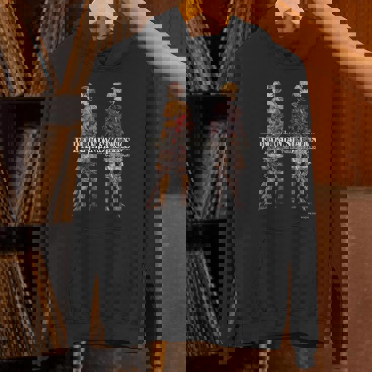 『ファイナルファンタジータクティクス – イヴァリース クロニクルズ』 ラムザ＆ディリータ 長袖tシャツ パーカー