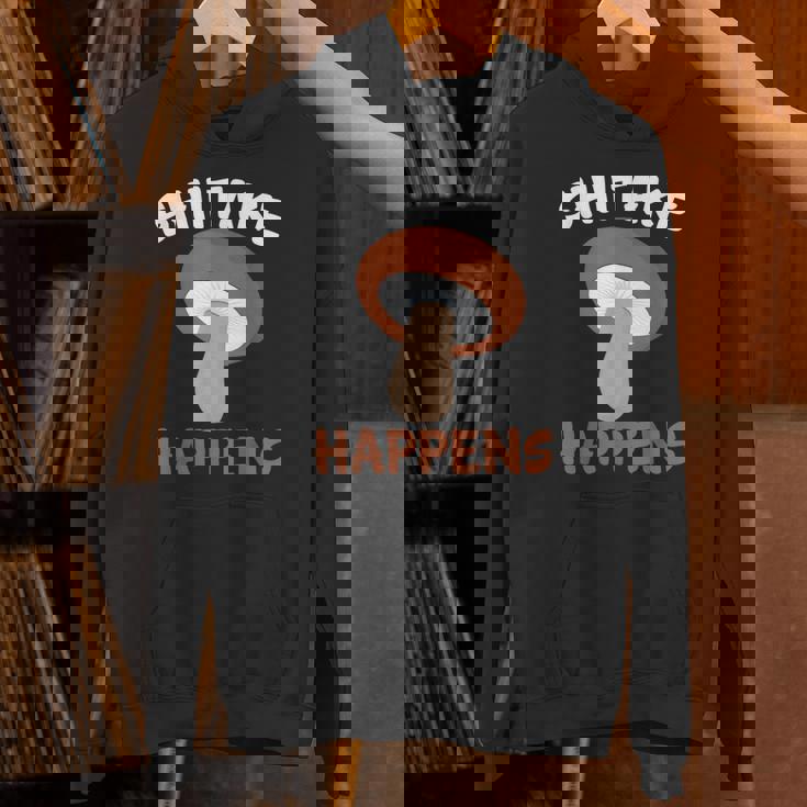 しいたけが起こる 菌類マッシュルーム パーカー