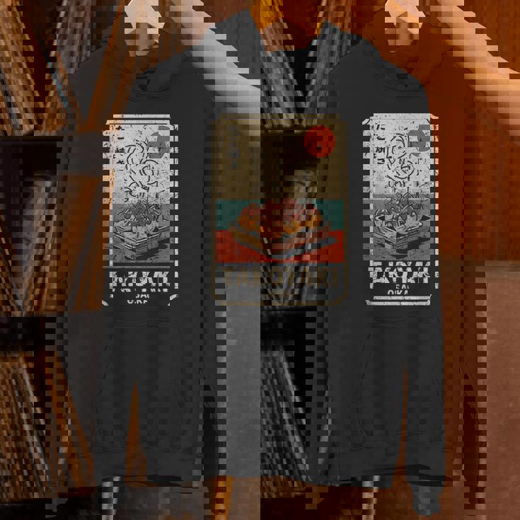 たこ焼きボール 道頓堀 日本 レトロ 和 漢字 お土産 パーカー