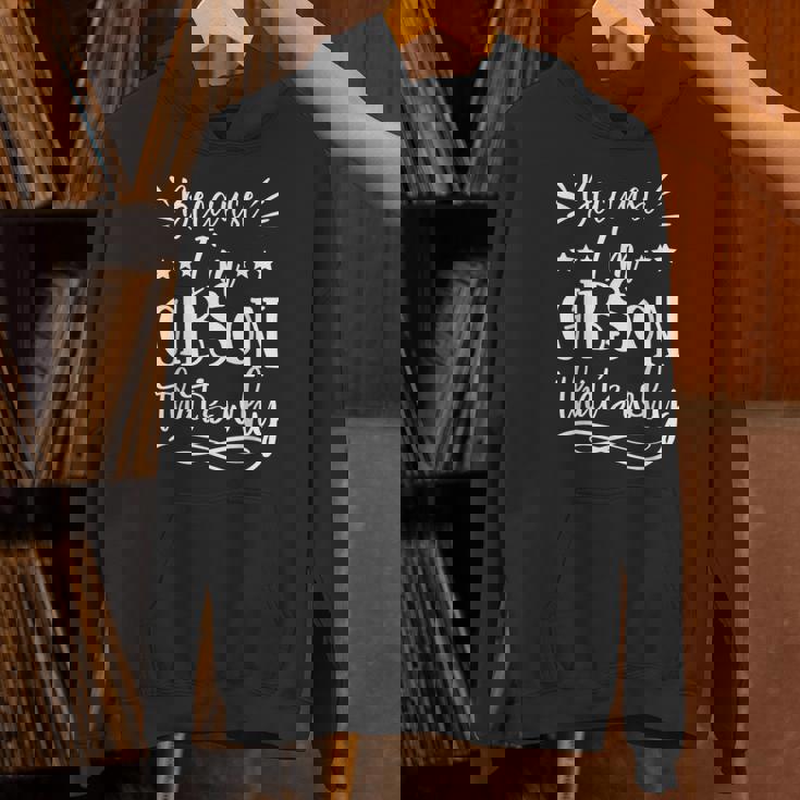 だって私はギブソンだから面白い パーカー