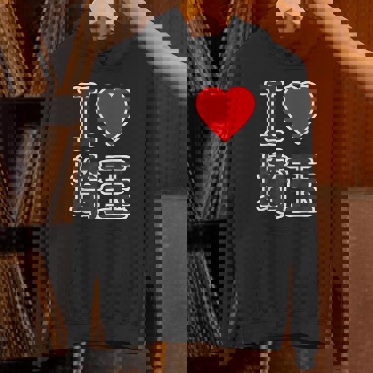 アイラブ・埼玉（I Love ハート）Big 大きな文字【47都道府県】Jimo-T ジモティ お土産 パーカー