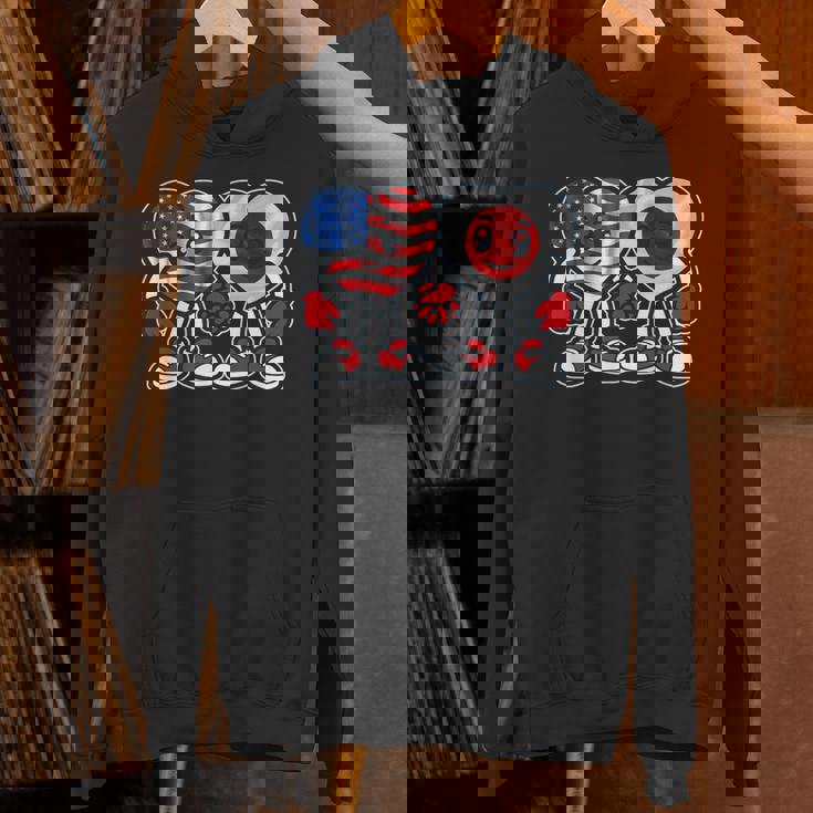 アメリカと日本 ハート フレンドシップ パーカー