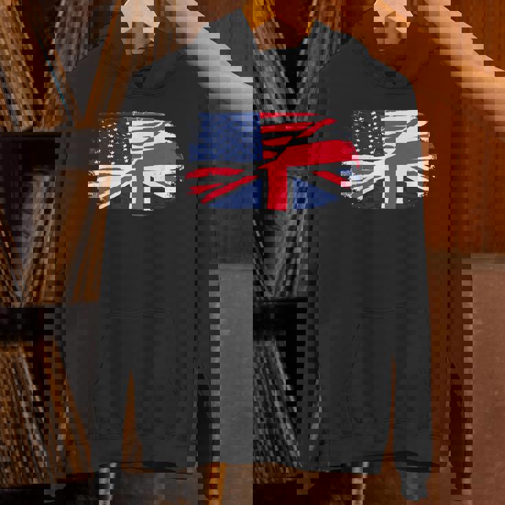 アメリカの国旗-ユニオンジャック-イギリスの国旗 Usa Flag Union Jack Uk Flag パーカー