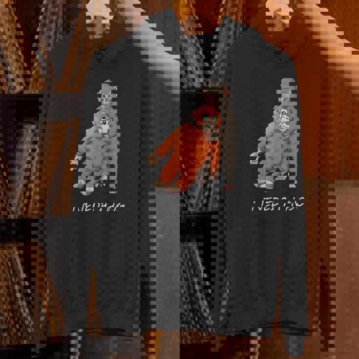 アローンベイビーモンキーパンチ 抱きしめたい可愛いデザイン パーカー