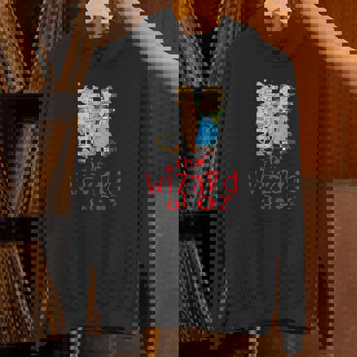 オズの魔法使い ヴィンテージ ファンタジー ドロシー ブリキの男 かかしライオン パーカー